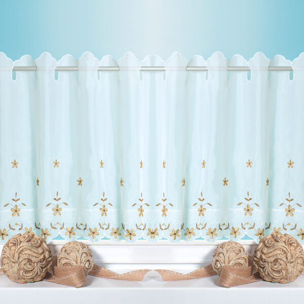 Bistrogardine "Leonie" Blumen Bronze