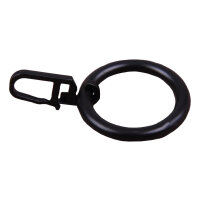 Ringe mit Faltenleghaken, schwarz ca. &Oslash; 41x57 mm