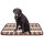 Tierdecke Lammflor creme - gemustert 80x120 cm (R)