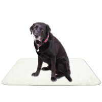 Tierdecke Lammflor creme - beige 80x120 cm (R)