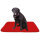 Tierdecke Lammflor rot - salsa 90x140 cm (R)