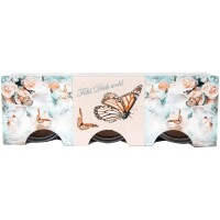 Duftkerzen 3er Set "Vanilleblüte & Feine Mandel"