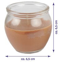 Duftkerzen 3er Set "Nuss-Vanille-Kokos"