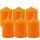 Stumpenkerzen Ø4cm x 6cm - 6er Pack Orange