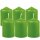 Stumpenkerzen Ø4cm x 6cm - 6er Pack Grün