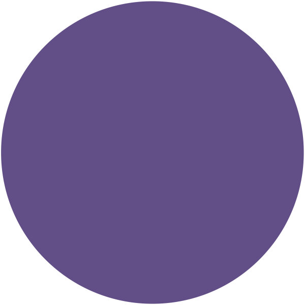 Stumpenkerzen &Oslash;6cm x 17cm - Violett