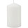 Stumpenkerzen Ø6cm x 10cm Weiß 1er-Pack