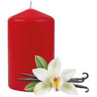 Stumpenkerzen Ø6cm x 10cm Rot 1er-Pack