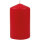 Stumpenkerzen Ø6cm x 10cm Rot 1er-Pack