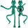 Pflanzenbinder Frosch - 2er Pack (R)