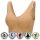 Seamless BH "ohne Polster" - XXL/3XL - Beige (R)