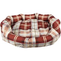 Hundekörbchen "Betti Karo 65x80x25cm (R)
