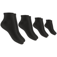 Damen Sneaker Socken, Größe: 35-38, 4 Paar -...