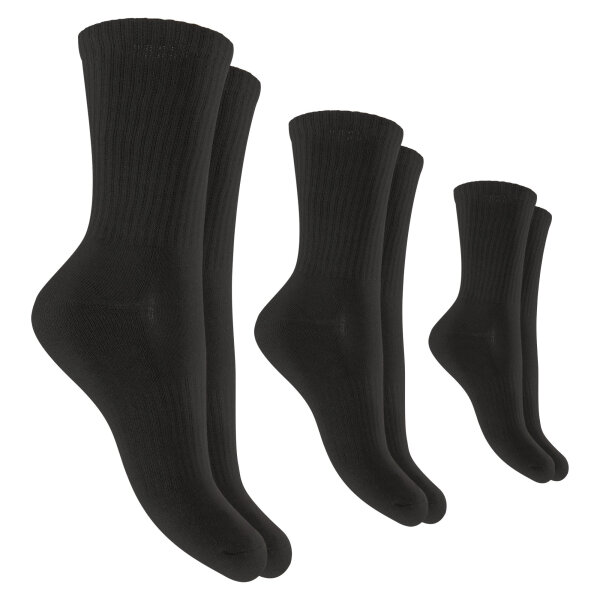 Sport-Socken für Damen und Herren, Größe: 39 - 42, 3er Pack (R)