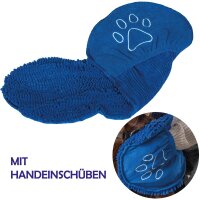 Hunde-Handtuch - Blau