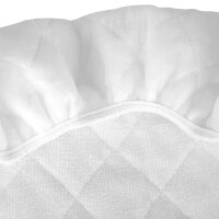 Trockner-/Waschmaschinenbezug 60 x 60 cm Stern Weiß