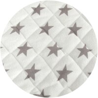 Trockner-/Waschmaschinenbezug 60 x 60 cm Stern Weiß