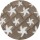 Trockner-/Waschmaschinenbezug 60 x 60 cm Seestern Taupe