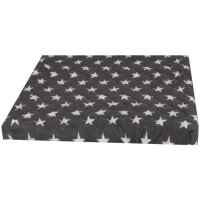 Trockner-/Waschmaschinenbezug 60 x 60 cm Sterne Anthrazit