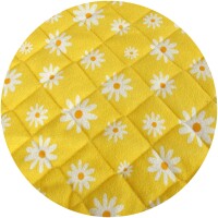 Trockner-/Waschmaschinenbezug 60 x 60 cm Daisy Gelb