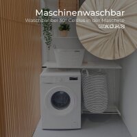 Bettwäsche - Wendebettwäsche Beige / Taupe 80x80+135x200 cm