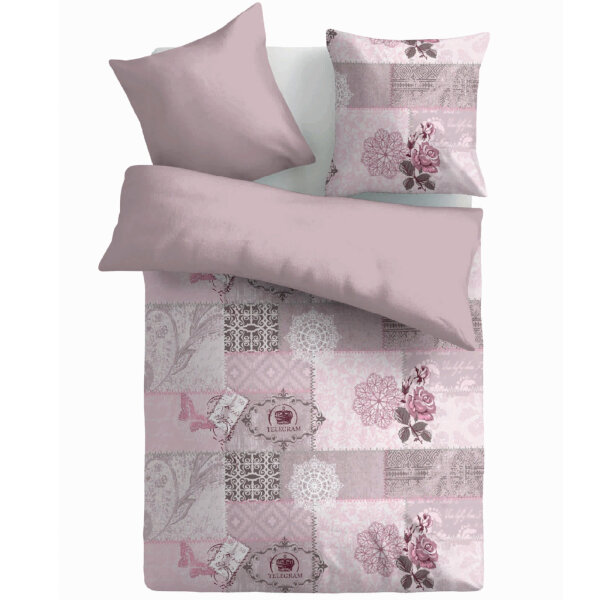 Bettwäsche Renforce 80x80cm / 135x200cm Mandarino (R)