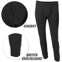 Herren Thermounterhosen Schwarz - XL ( 7 ) (R)