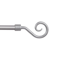 Endstücke für Stilgarnitur 2er Silber Roma