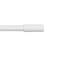 Endstücke für Stilgarnitur 2er Weiß Zylinder