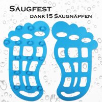 Antirutschmatten - Fuß XL ( ocean ) - 2 Stk. (R)