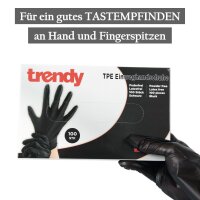 Einweghandschuh Trendy Puderfrei 100 Stk. - S