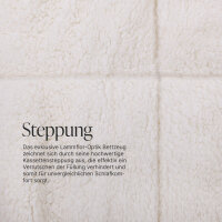 Lammflor Kassettendecke 135x200 cm 135x200cm