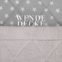 Winter Wende Steppbett Silber 135x200cm