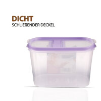 Frischhaltebox Schüttdose 1,4 Liter - 1er Pack ( 1 Stück ) Lila