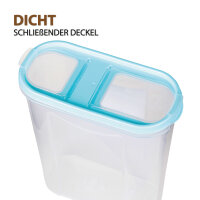 Frischhaltebox Schüttdose 2,8 Liter - 1er Pack ( 1 Stück ) Türkis