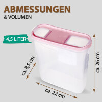 Frischhaltebox Schüttdose 4,5 Liter - 1er Pack ( 1...