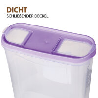 Frischhaltebox Schüttdose 4,5 Liter - 1er Pack ( 1 Stück ) Lila