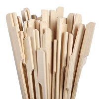 Holzspieß BBQ / Schaschlickspieß, 20cm 50er Pack ( 50 Stück ) (R)