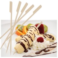 Holzspieß BBQ / Schaschlickspieß, 20cm 50er Pack ( 50 Stück ) (R)