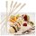 Holzspieß BBQ / Schaschlickspieß, 20cm 50er Pack ( 50 Stück ) (R)