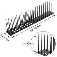 Vogelabwehr - Spikes 2x45cm