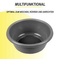 Schüßel 5er Set (0,7L, 1,5L, 2,5L, 4L, 6L), Grau