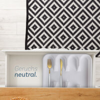 Besteckkasten 33,5x26x4,5cm - Weiß