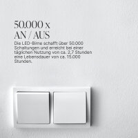 LED Gl&uuml;hbirnen Warmwei&szlig; 3er Pack