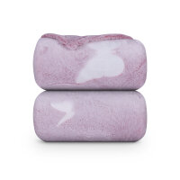 Kuscheldecke "Cashmere Touch" Glow in the Dark 150x200cm - Schmetterling (R)