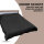 Bett- und Sofaüberwurf - Tagesdecke - 140cm x 210cm - Schwarz (R)