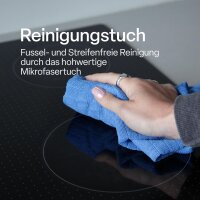 Microfaser Geschirrtuch Sunshine 300gsm - 65cm x 45cm - ( 2er Pack ) Hellgrau