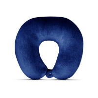 Nackenrolle / Hörnchen Dunkelblau Nackenhörnchen