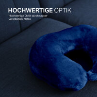 Nackenrolle / Hörnchen Dunkelblau Nackenhörnchen