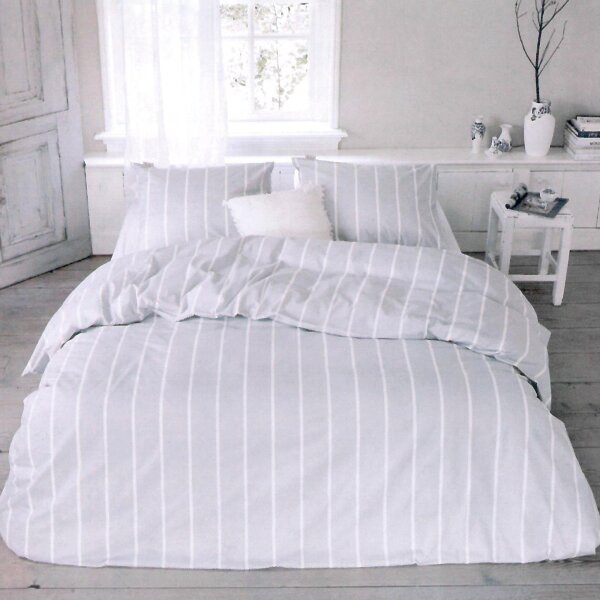 Bettwäsche-Set (135x200cm) - Walra Preppy Pinstripe